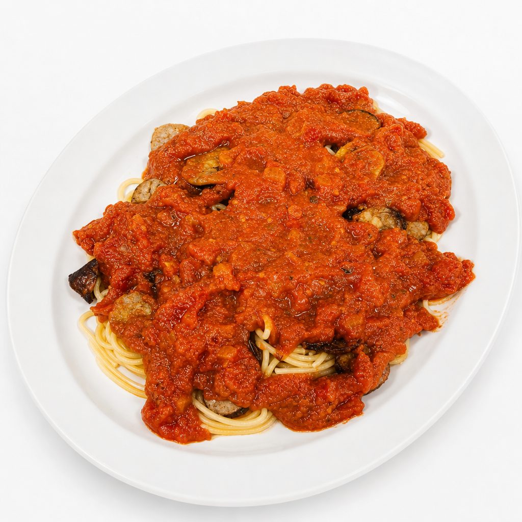 Pasta with Sausage.