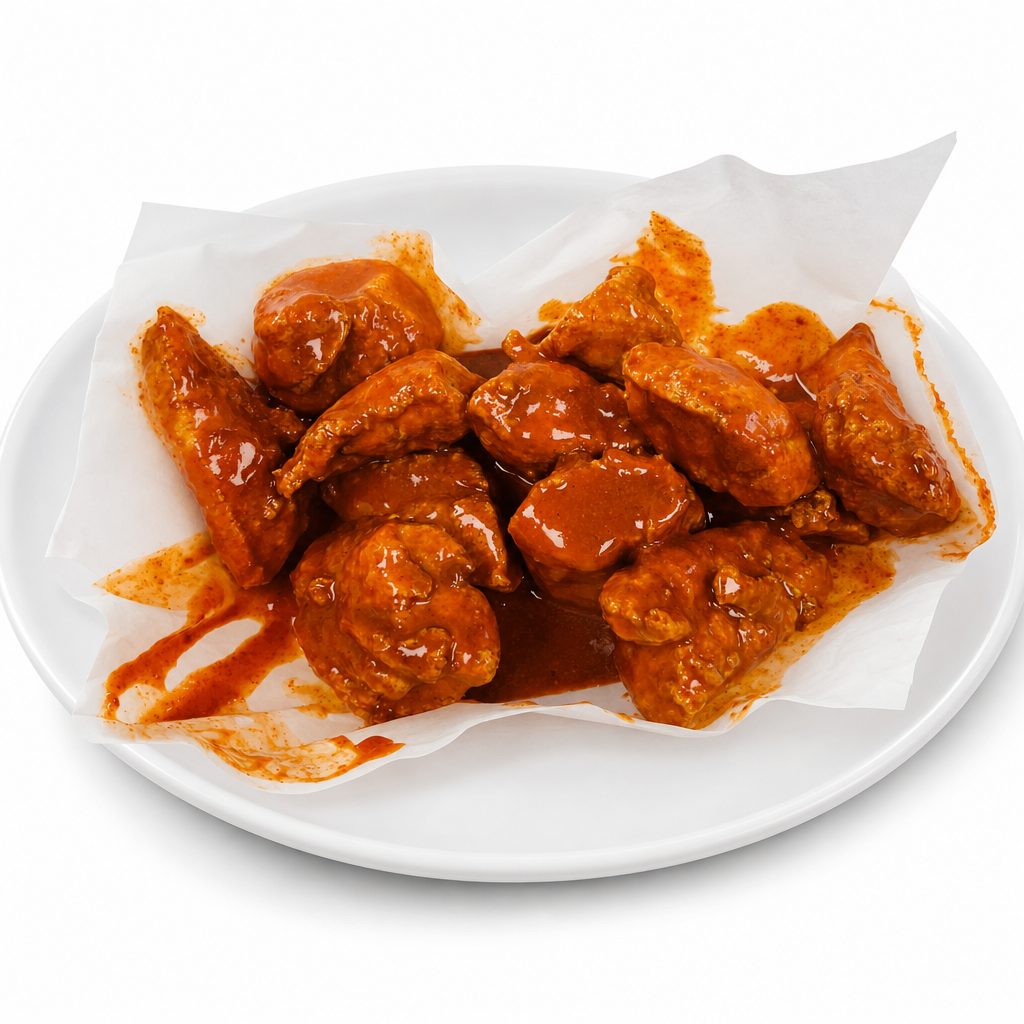 Boneless Buffalo Wings.