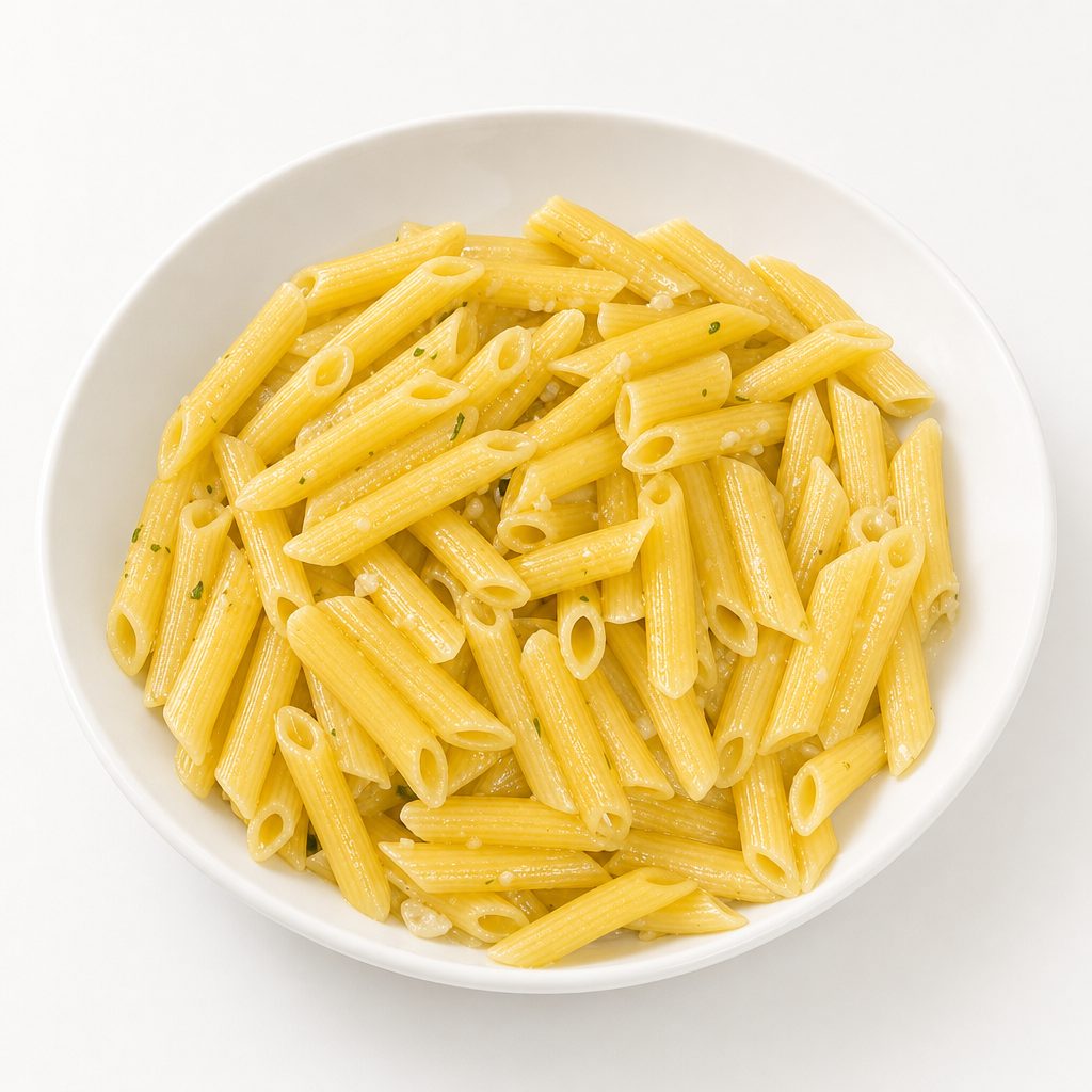 Pasta with Olive Oil & Garlic.