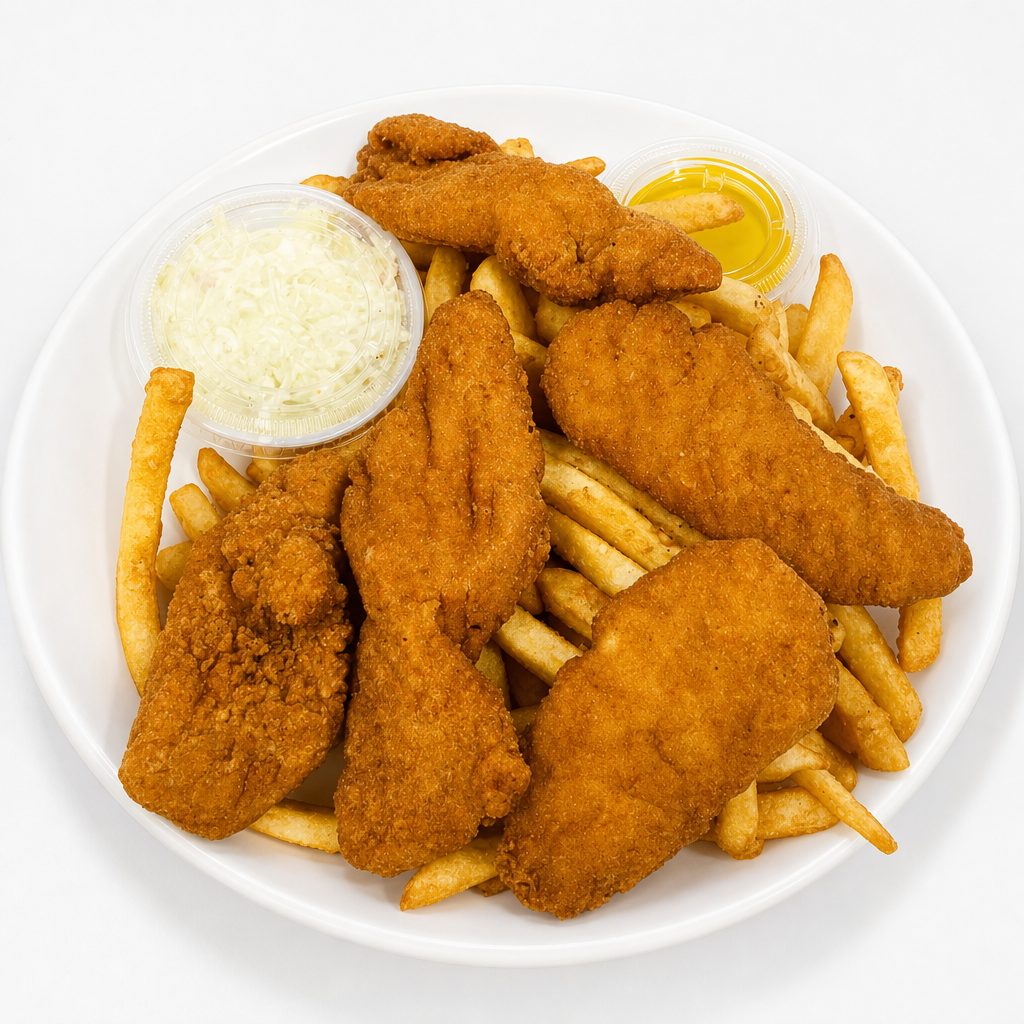 Chicken Tenders Dinner.