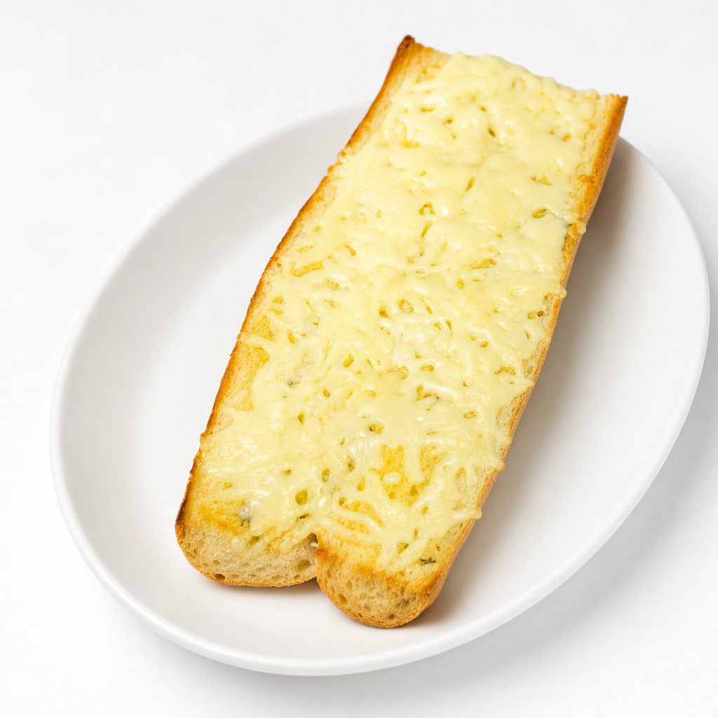 Garlic Bread With Mozzarella.