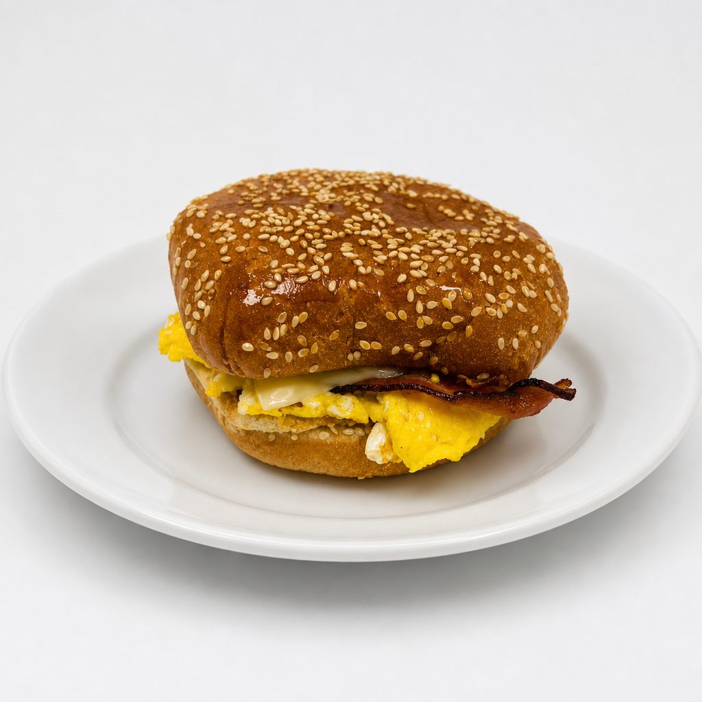 Bacon & Egg Sandwich.