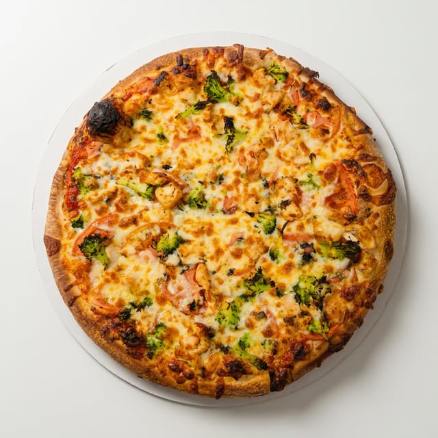 Polo Chicken Pizza.