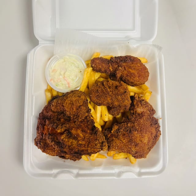 4 Pc Fried Chicken.