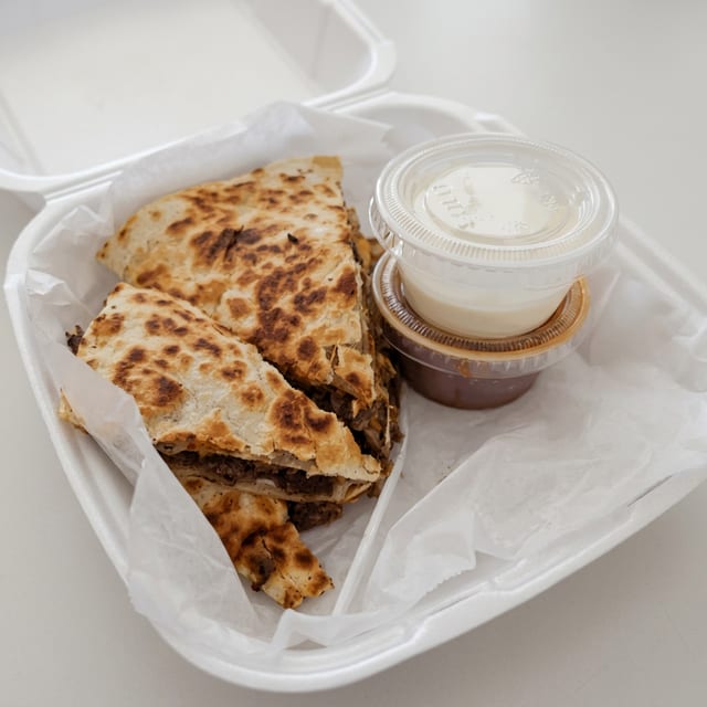 Steak Quesadilla.