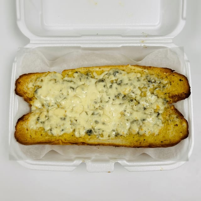Gorgonzola Garlic Bread.