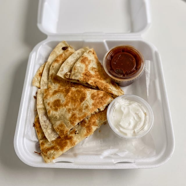 Chicken Quesadilla.