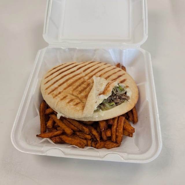 Steak & Cheese Pita.