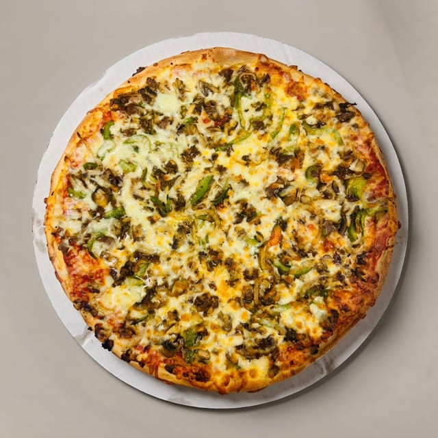 Philly Steak Pizza.