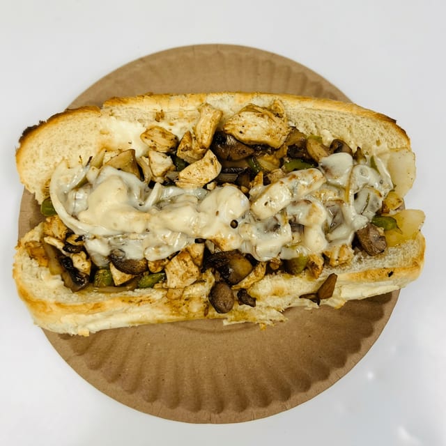 Chicken Bomb Gourmet Grinder.