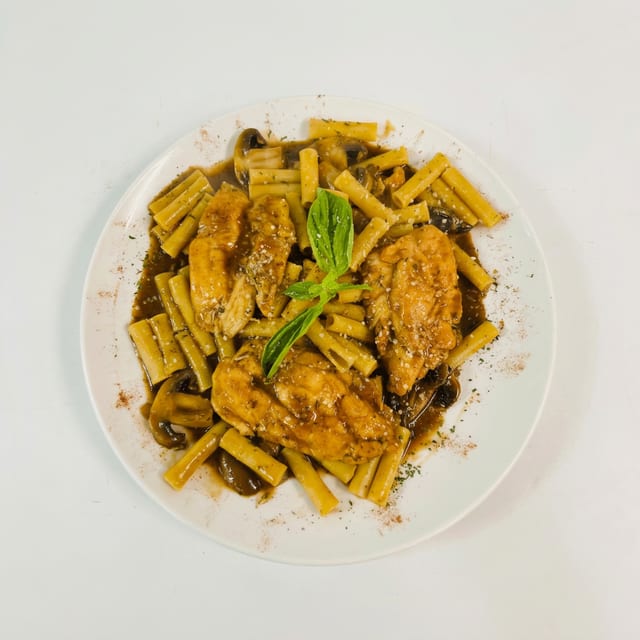 Chicken Marsala.