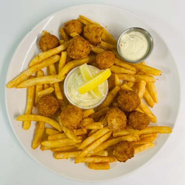 Fried Scallops.