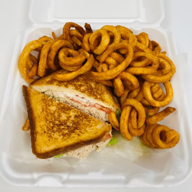 Tuna Melt Sandwich.