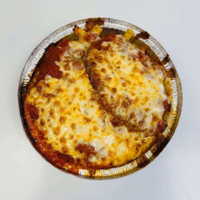 Veal Parmigiana.