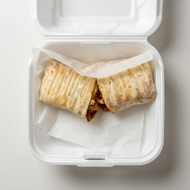 Patriots Chicken Wrap.