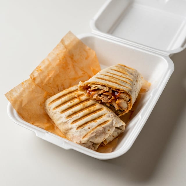 BBQ Chicken Wrap.
