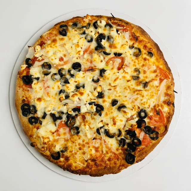 Grecian Pizza.