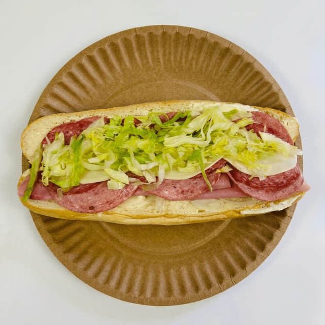 Italian Cold Cut Gourmet Grinder.