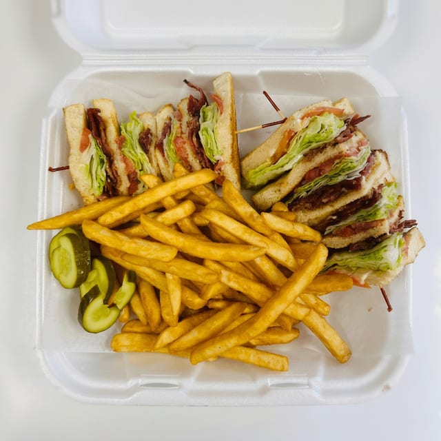BLT Club Sandwich.