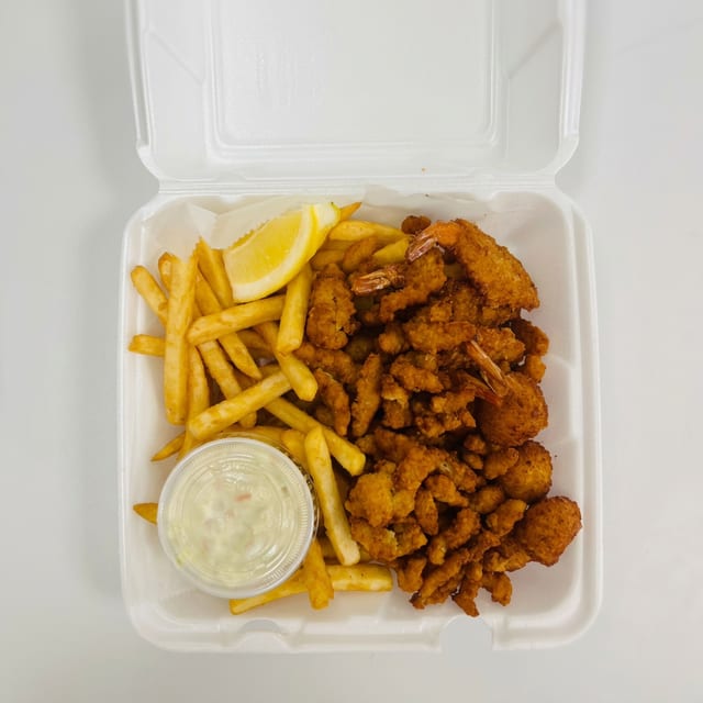 Seafood Combo Platter.