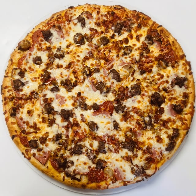 Meat Lovers Pizza.