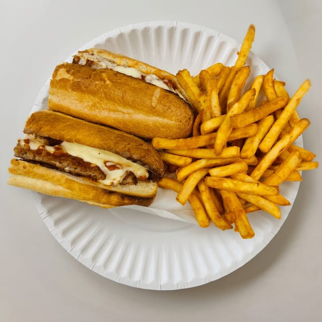 Veal Parm Grinder.