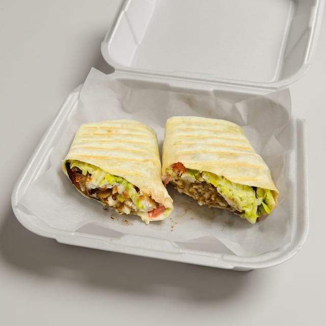 Chicken Ranch BLT Wrap.