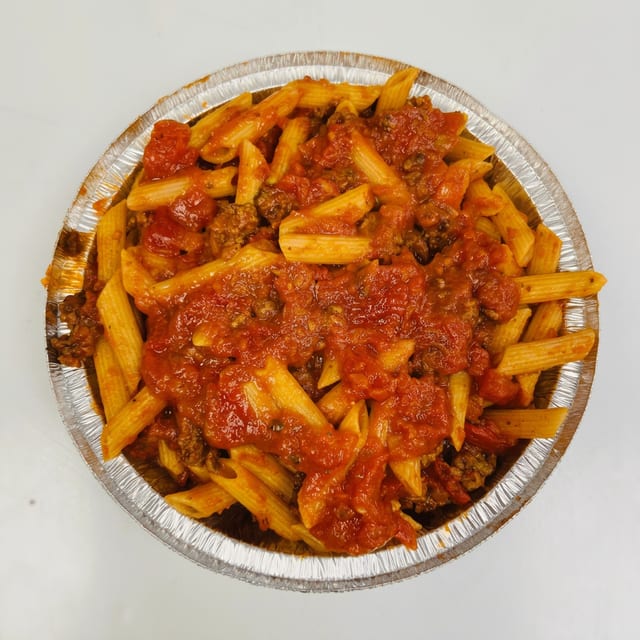 Pasta with Meat Sauce.