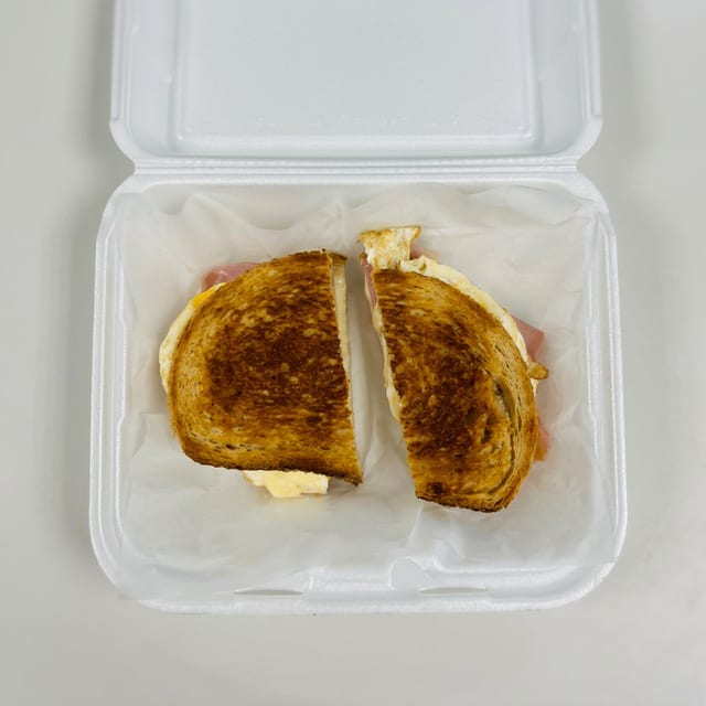 Ham & Egg Sandwich.