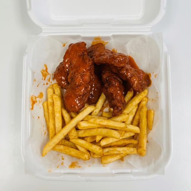 Buffalo Tenders Dinner.