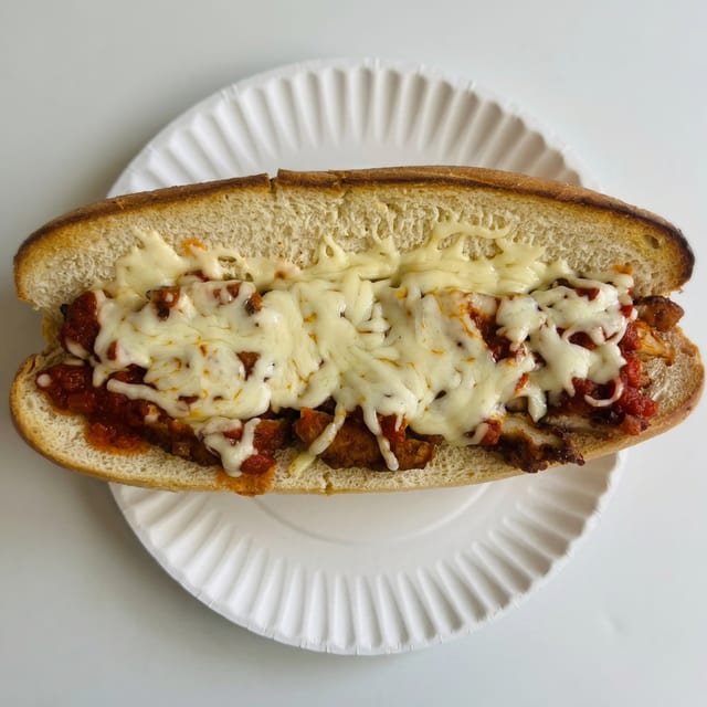 Chicken Parm Grinder.